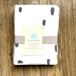 Cloud Island Crib Sheet